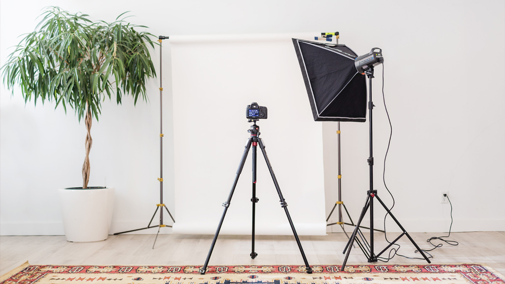 Simple studio product photography