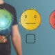 Customer satisfaction rating emojis