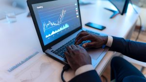 blockchain security and transparency in digital marketing concept